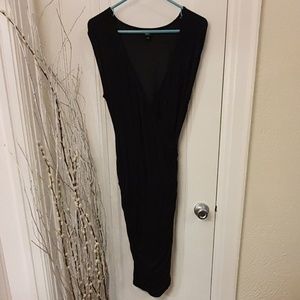 Black slinky/stretchy dress